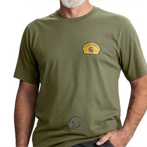 NWT men’s small Carhartt Tee shirt green